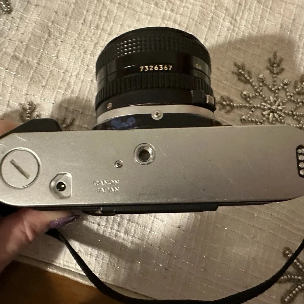 Canon AE1. 35mm camera